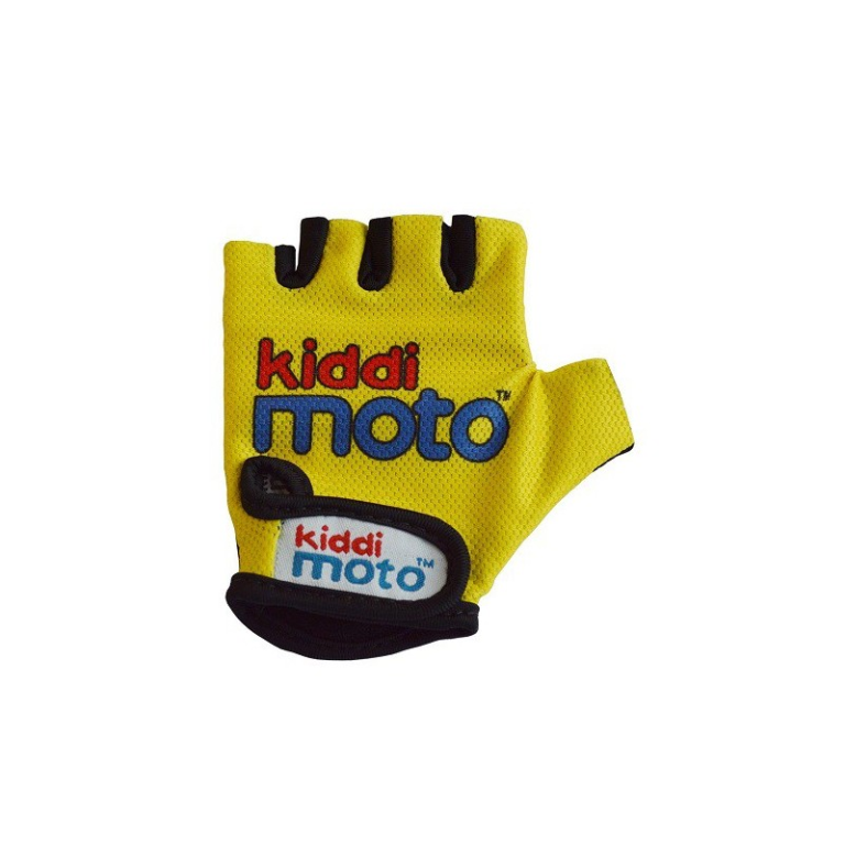 Handschoenen Kiddimoto Geel Medium bij Fietstotaal