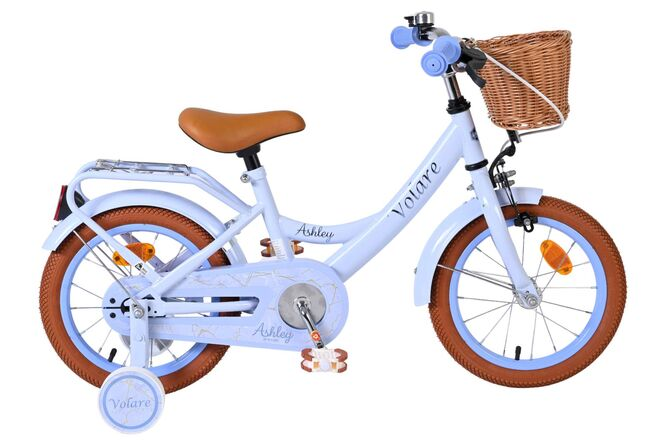 Volare Ashley Kinderfiets - Meisjes - 14 inch - Pastel Blauw - 3-5 jaar extra afbeelding 15