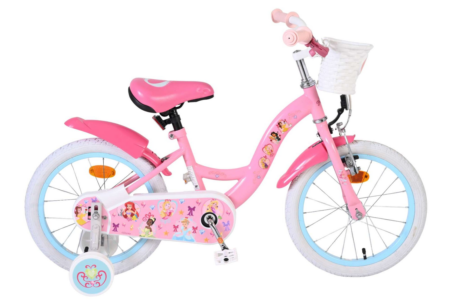 Disney Princess Kinderfiets - Meisjes - 16 inch - Roze - 4-6 jaar extra afbeelding 15