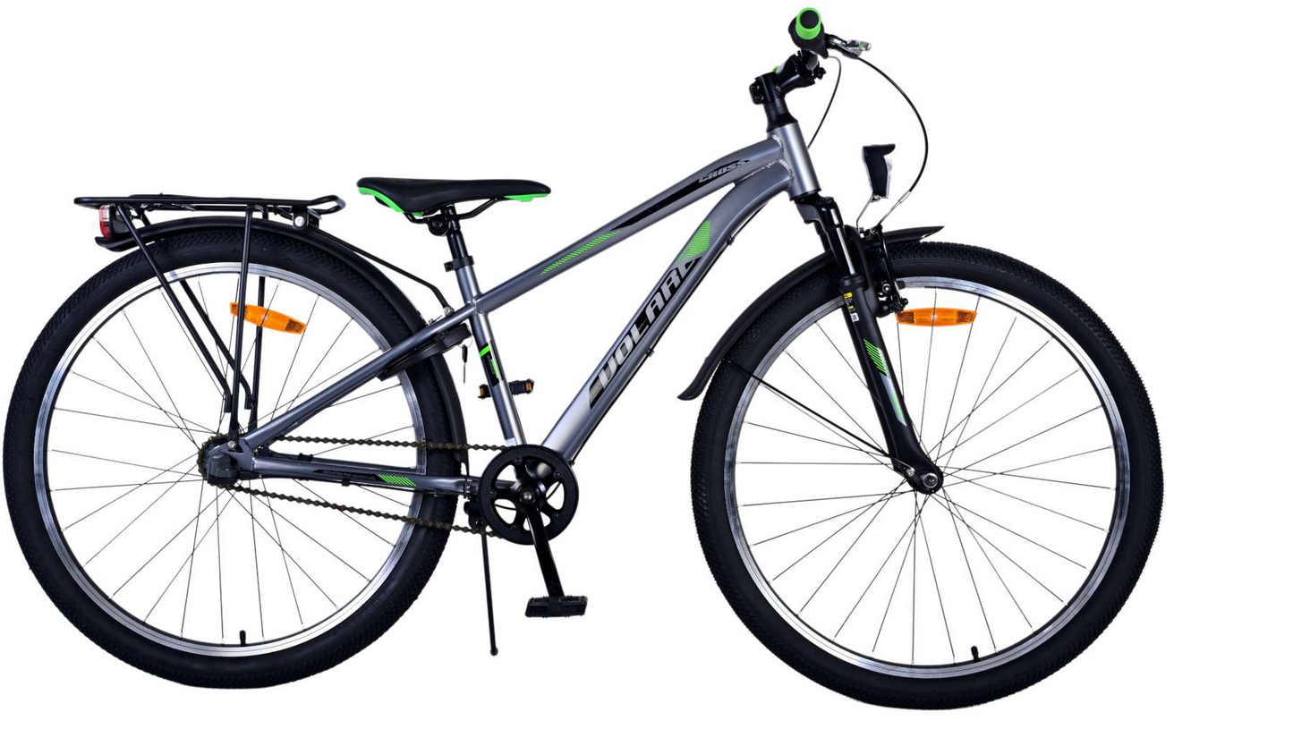 Volare Cross Kinderfiets - Jongens - 26 inch - donker Grijs - 3 Versnellingen - 10-12 jaar extra afbeelding 18