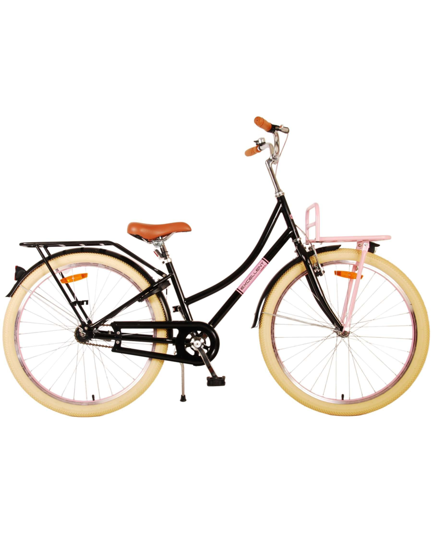Volare Excellent Kinderfiets - Meisjes - 26 inch - Zwart - 10-12 jaar extra afbeelding 15