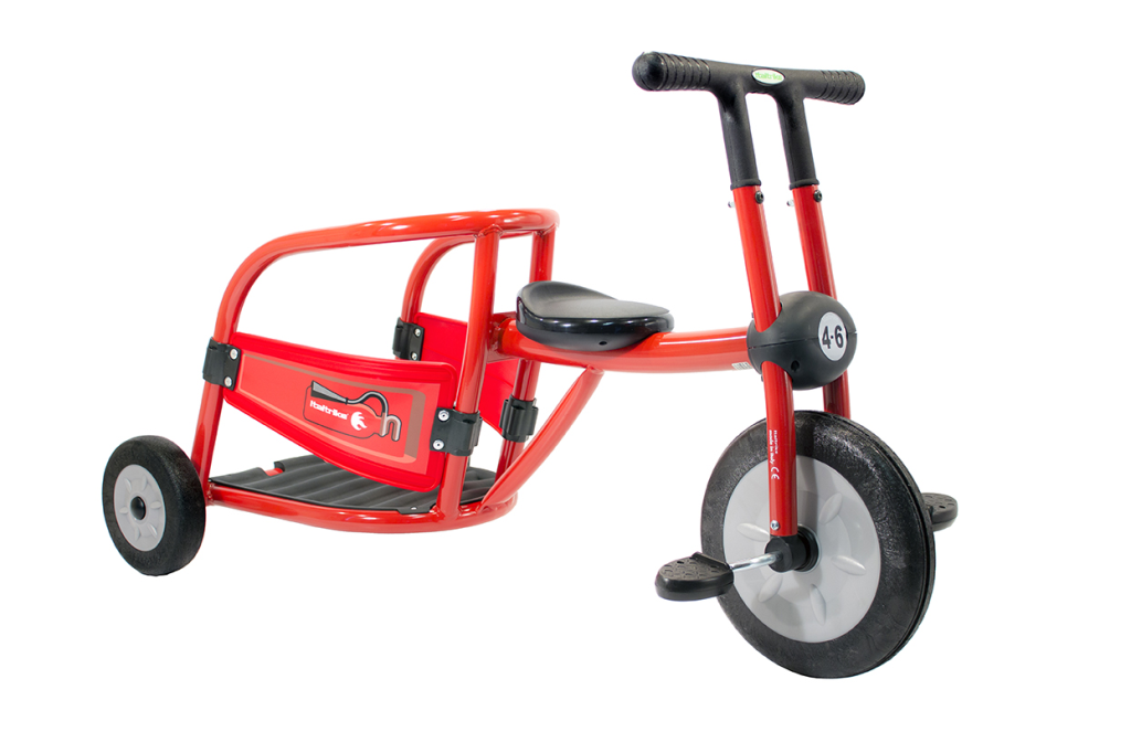 Italtrike Professioneel Pilot 300 Driewieler Brandweer Dynamic - 4-6 jaar bij Fietstotaal