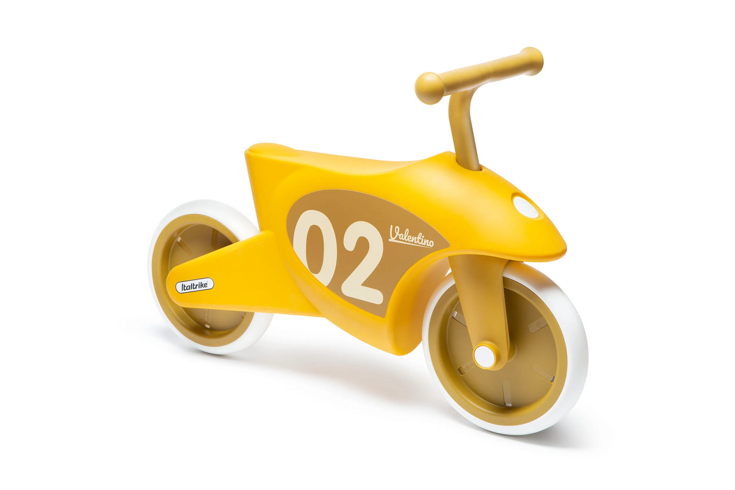 Italtrike Valentino Loopfiets Geel - 2-4 jaar bij Fietstotaal