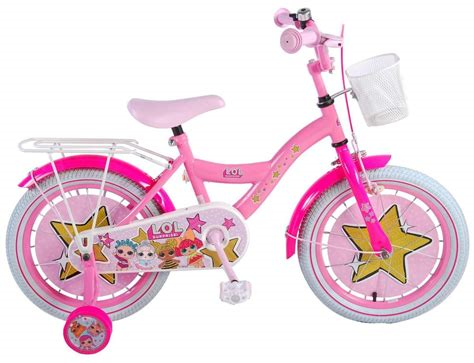 LOL Surprise Kinderfiets - Meisjes - 16 inch - Roze - Twee Handremmen - 4-6 jaar extra afbeelding 10
