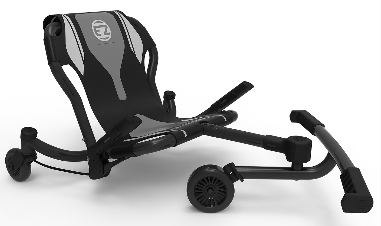 Ezyroller Spinner X Zwart - Vanaf 4 jaar bij Fietstotaal
