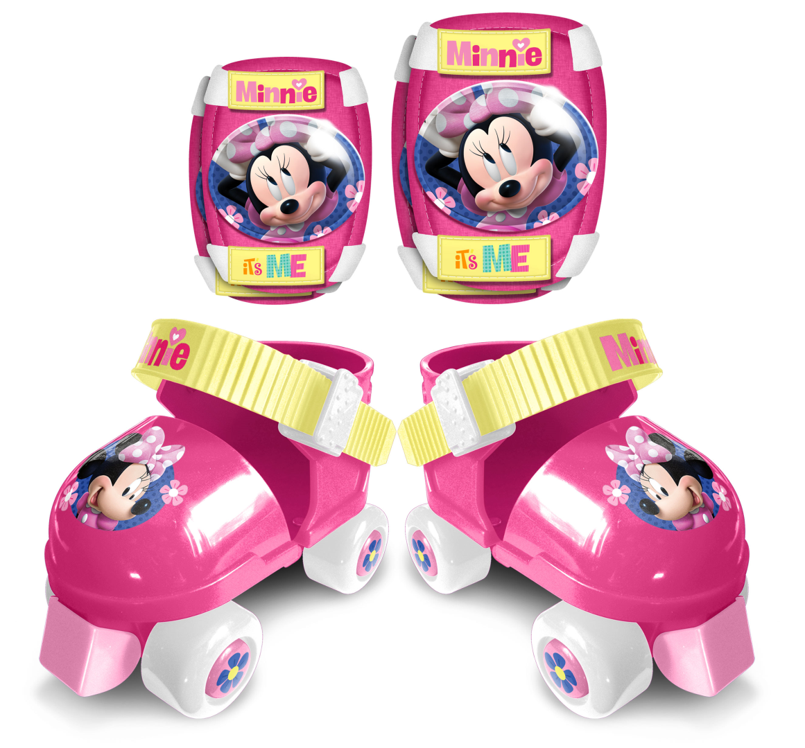 Disney Minnie Rolschaatsen met Beschermers - Vanaf 8 jaar bij Fietstotaal