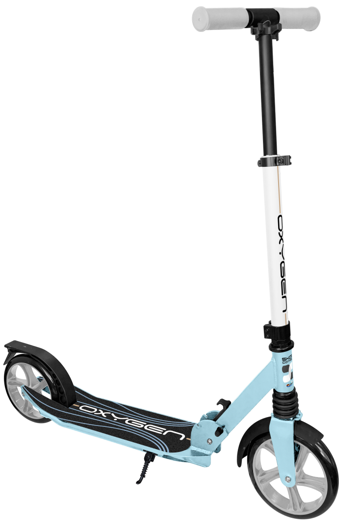 Skids Control Oxygen Vouwstep Blauw met 200 mm wielen - Vanaf 7 jaar bij Fietstotaal