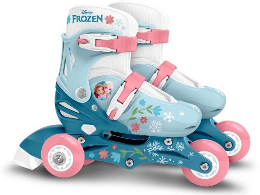 Verstelbare 2-in-1 3-wiel skates FROZEN maat 27-30 - Vanaf 8 jaar bij Fietstotaal
