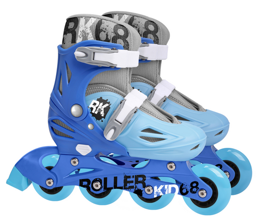 Skids Control Skates Blauw Verstelbaar Maat 30-33 - Vanaf 8 jaar bij Fietstotaal