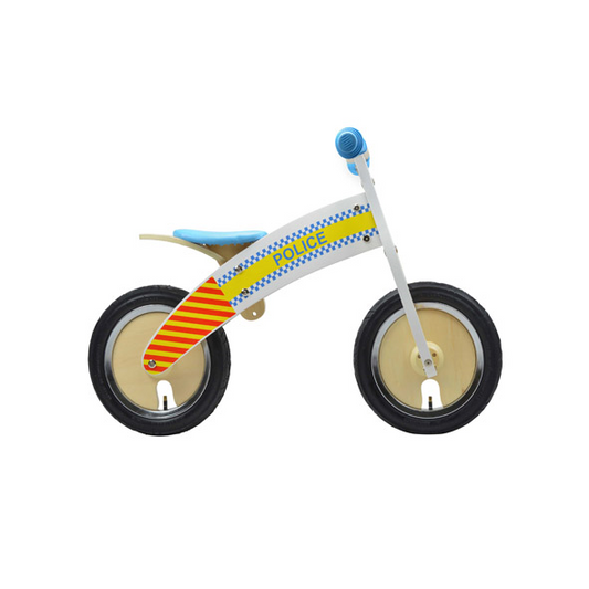 KiddiMoto Loopfiets Kurve Police - 2-6 jaar bij Fietstotaal