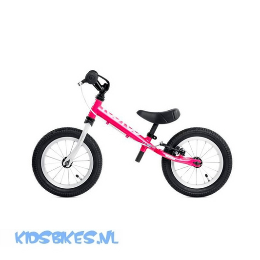 Yedoo Loopfiets Magenta White 12" - Vanaf 2 jaar bij Fietstotaal