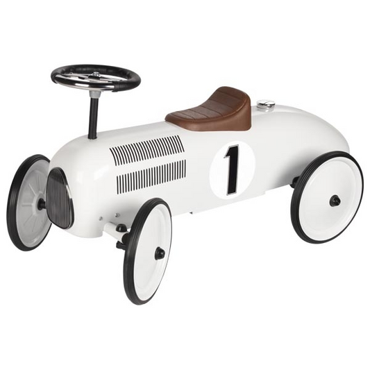 Retro Loopauto Wit - Vanaf 1 jaar bij Fietstotaal