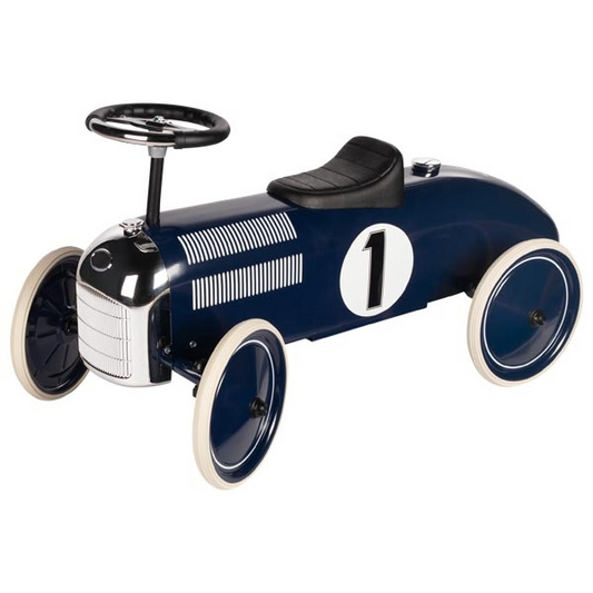 Retro Loopauto Marine Blauw - Vanaf 1 jaar bij Fietstotaal