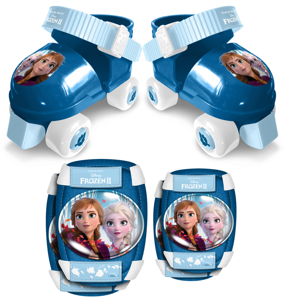 Disney Frozen Rolschaatsen met Beschermers - Vanaf 8 jaar bij Fietstotaal