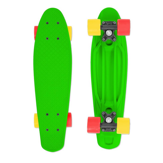 Streetsurfing Fizz Skateboard Green - Vanaf 5 jaar bij Fietstotaal