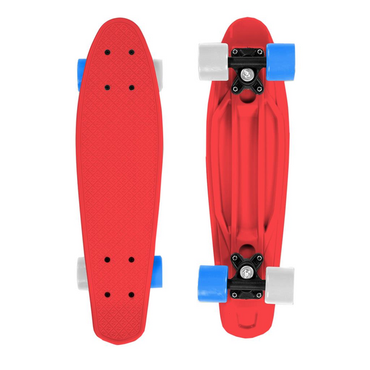 Streetsurfing Fizz Skateboard Red - Vanaf 5 jaar bij Fietstotaal