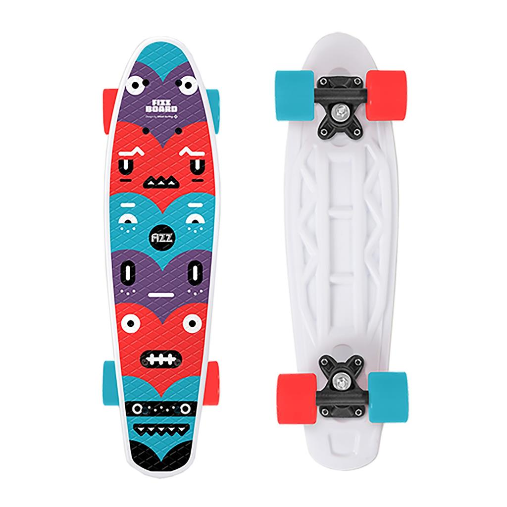 Streetsurfing Fizz Skateboard Fun Dudies - Vanaf 5 jaar bij Fietstotaal
