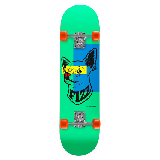 Streetsurfing Fizz Skateboard Greenhound 78 cm - Vanaf 8 jaar bij Fietstotaal