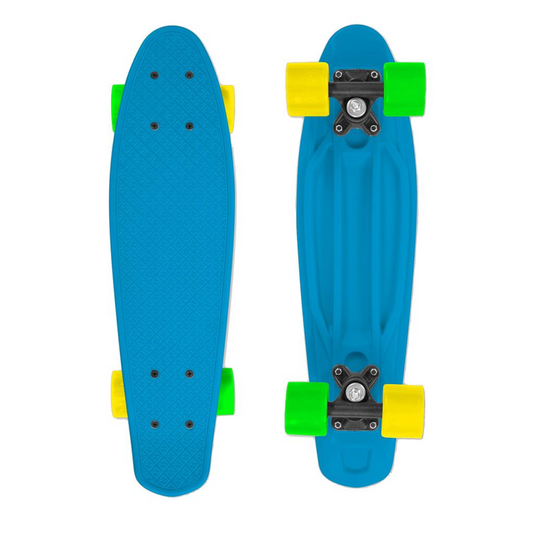Streetsurfing Fizz Skateboard Blue - Vanaf 5 jaar bij Fietstotaal