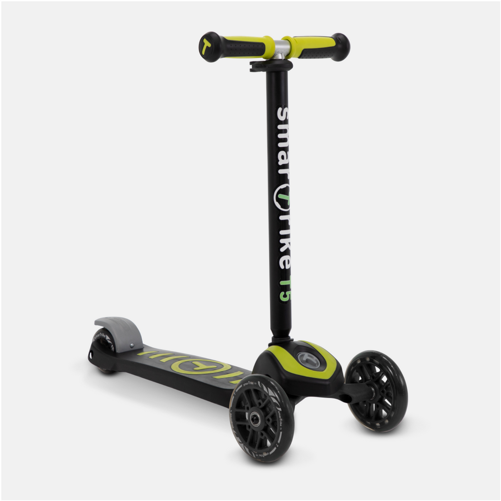 SmarTrike Scooter T5 Step Groen – 3-Wiel Kinderstep met Verstelbaar Stuur vanaf 3 Jaar bij Fietstotaal