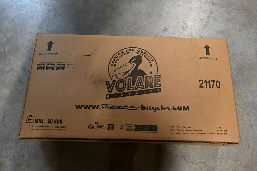 Volare Thombike Kinderfiets - Jongens - 12 inch - Zwart Blauw - Zwart, Blauw - 3-5 jaar extra afbeelding 16
