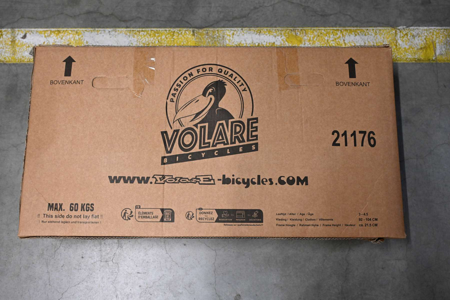 Volare Thombike Kinderfiets - Jongens - 12 inch - Zwart Geel - Zwart, Geel - 3-5 jaar extra afbeelding 17