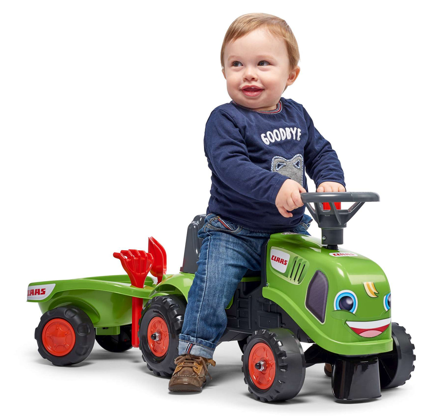 Falk Baby Claas Ride-On - Jongens - Groen - Tractor - Vanaf 1 jaar extra afbeelding 14