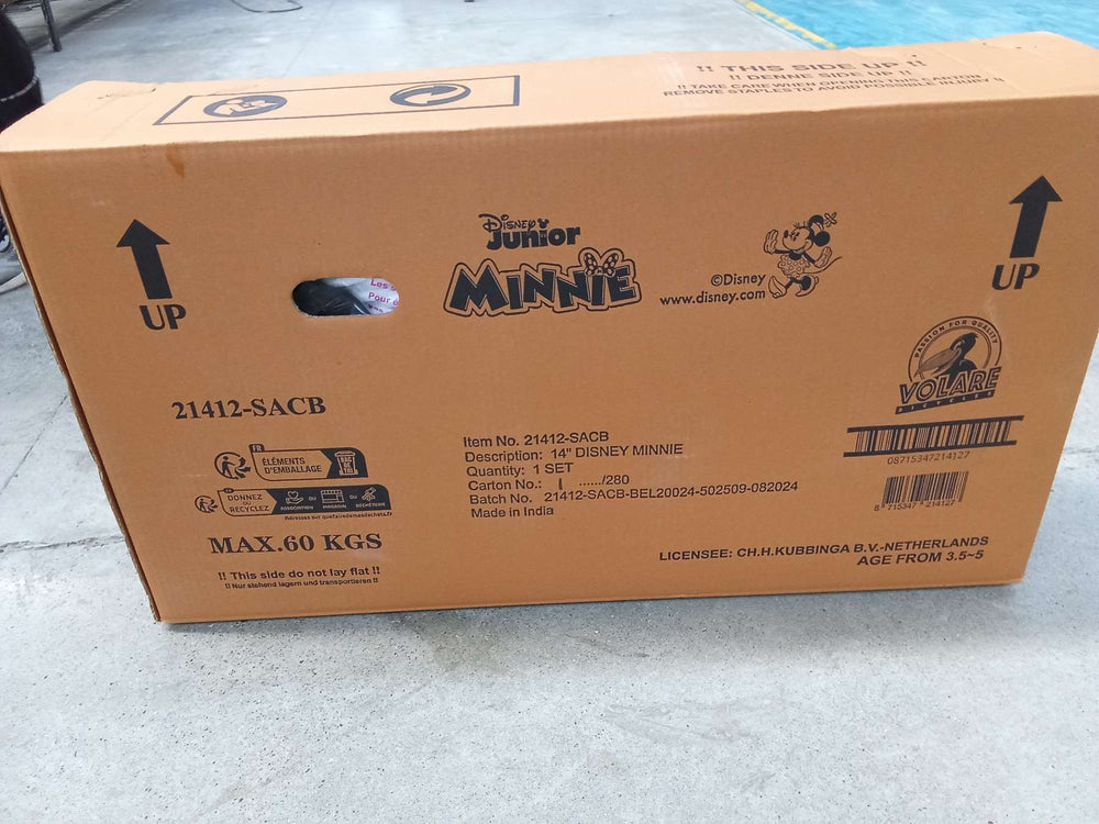 Disney Minnie Cutest Ever! Kinderfiets - Meisjes - 14 inch - Roze - 3-5 jaar extra afbeelding 12
