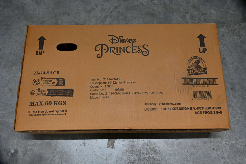 Disney Princess Kinderfiets - Meisjes - 14 inch - Roze - 3-5 jaar extra afbeelding 12