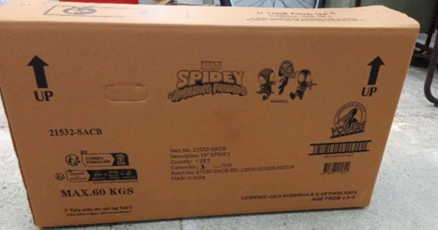 Spidey Kinderfiets - Jongens - 14 inch - Blauw - 3-5 jaar extra afbeelding 12