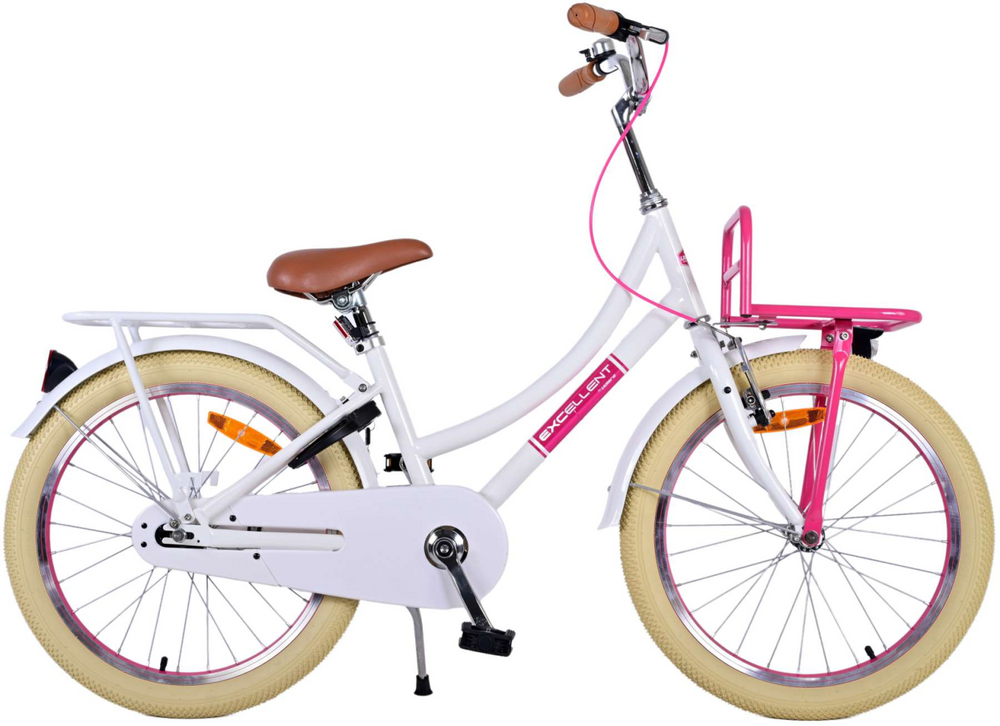 Volare Excellent Kinderfiets - Meisjes - 20 inch - Wit - 6-8 jaar extra afbeelding 16
