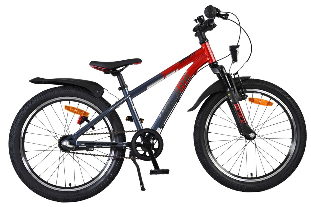 Volare XC Race Kinderfiets - 20 inch - Nexus 3 - Rood/Grijs - Rood, Grijs - 3 versnellingen - 6-8 jaar extra afbeelding 16