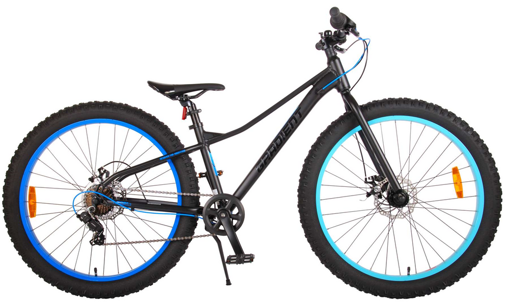 Volare Gradient Kinderfiets â€“ Jongens â€“ 26 inch â€“ Zwart Blauw â€“ 7 speed â€“ Prime Collection - Zwart, Blauw - 7 versnellingen - 10-12 jaar extra afbeelding 18
