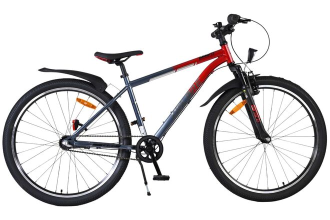 Volare XC Race Kinderfiets - 26 inch - Nexus 3 - Rood/Grijs - Rood, Grijs - 3 versnellingen - 10-12 jaar extra afbeelding 16