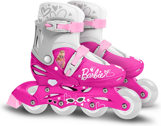 Barbie Inline Skates verstelbaar 30-33 - Vanaf 8 jaar bij Fietstotaal