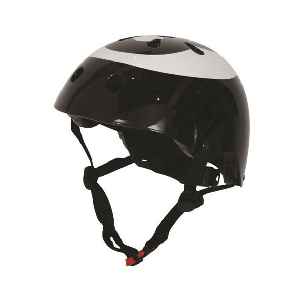 KiddiMoto Helm 8 Ball Zwart M bij Fietstotaal