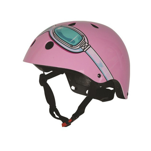 KiddiMoto Helm Motorbril Roze M bij Fietstotaal