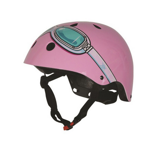 KiddiMoto Helm Motorbril Roze M bij Fietstotaal