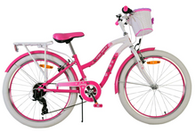Volare Lovely Kinderfiets - Meisjes - 24 inch - Roze - 7 Versnellingen - 8-10 jaar extra afbeelding 16