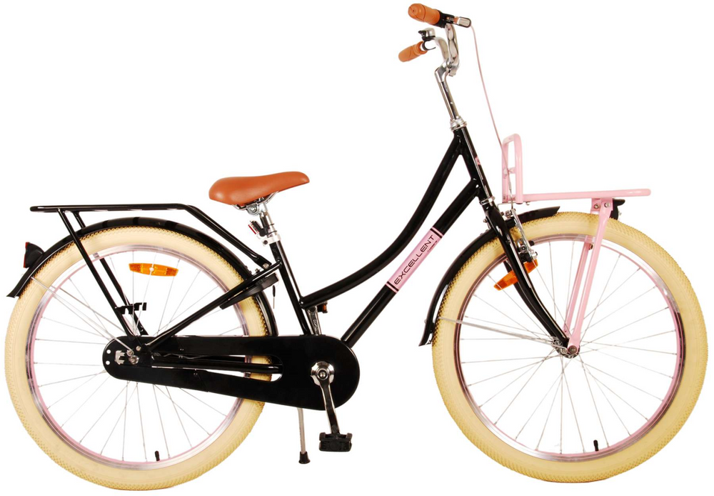 Volare Excellent Kinderfiets - Meisjes - 24 inch - Zwart - 8-10 jaar extra afbeelding 15