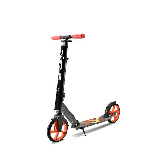 S'COOL flaX 8.3 - Dark Grey/Yellow - Vanaf 5 jaar bij Fietstotaal