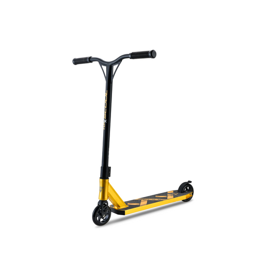 S'COOL flaX 8.6 stunt - Flash Gold - Vanaf 5 jaar bij Fietstotaal
