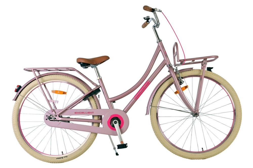 Volare Excellent Kinderfiets - Meisjes - 26 inch - Mat Roze - 10-12 jaar extra afbeelding 15