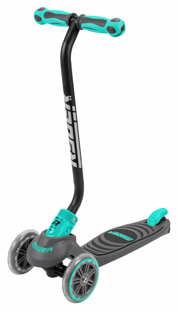 Ryder Driewielstep Turquoise - Vanaf 5 jaar bij Fietstotaal