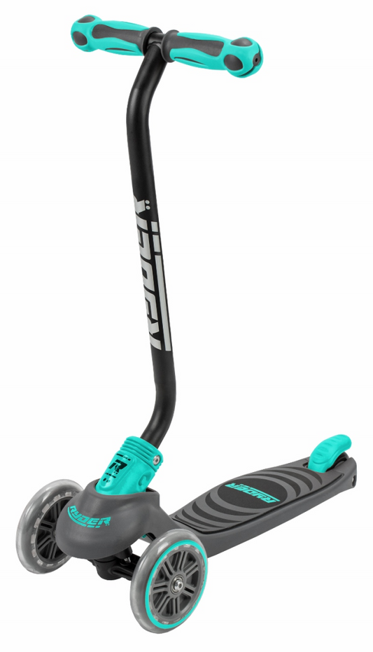 Ryder Driewielstep Turquoise - Vanaf 5 jaar bij Fietstotaal