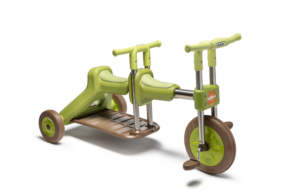 Italtrike Eolo Groen Duo Driewieler - 4-7 jaar bij Fietstotaal