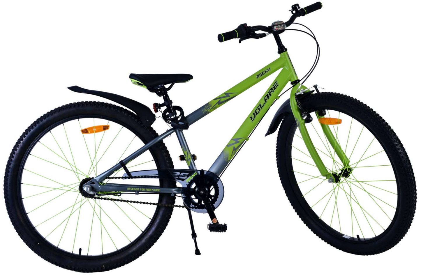 Volare Rocky Kinderfiets - 26 inch - Groen - Shimano 3 versnellingen - 10-12 jaar extra afbeelding 16