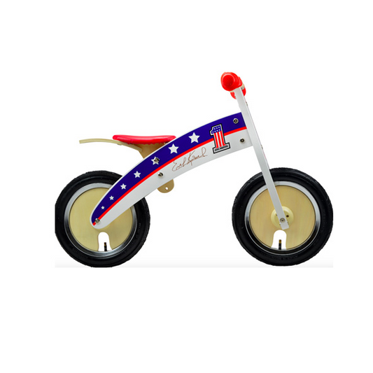 KiddiMoto Loopfiets Kurve Evel Knievel - 2-6 jaar bij Fietstotaal
