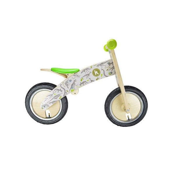 KiddiMoto Loopfiets Kurve Fossil - 2-6 jaar bij Fietstotaal