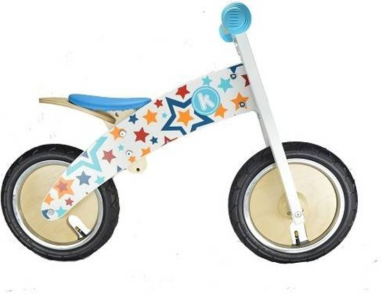 KiddiMoto Loopfiets Kurve Stars - 2-6 jaar bij Fietstotaal